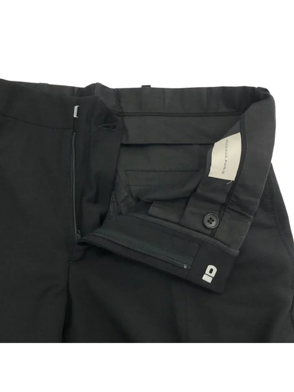 Balenciaga Tailored Jacket & Trousers Pants Set Suit Black 44 - Picture 9 of 10